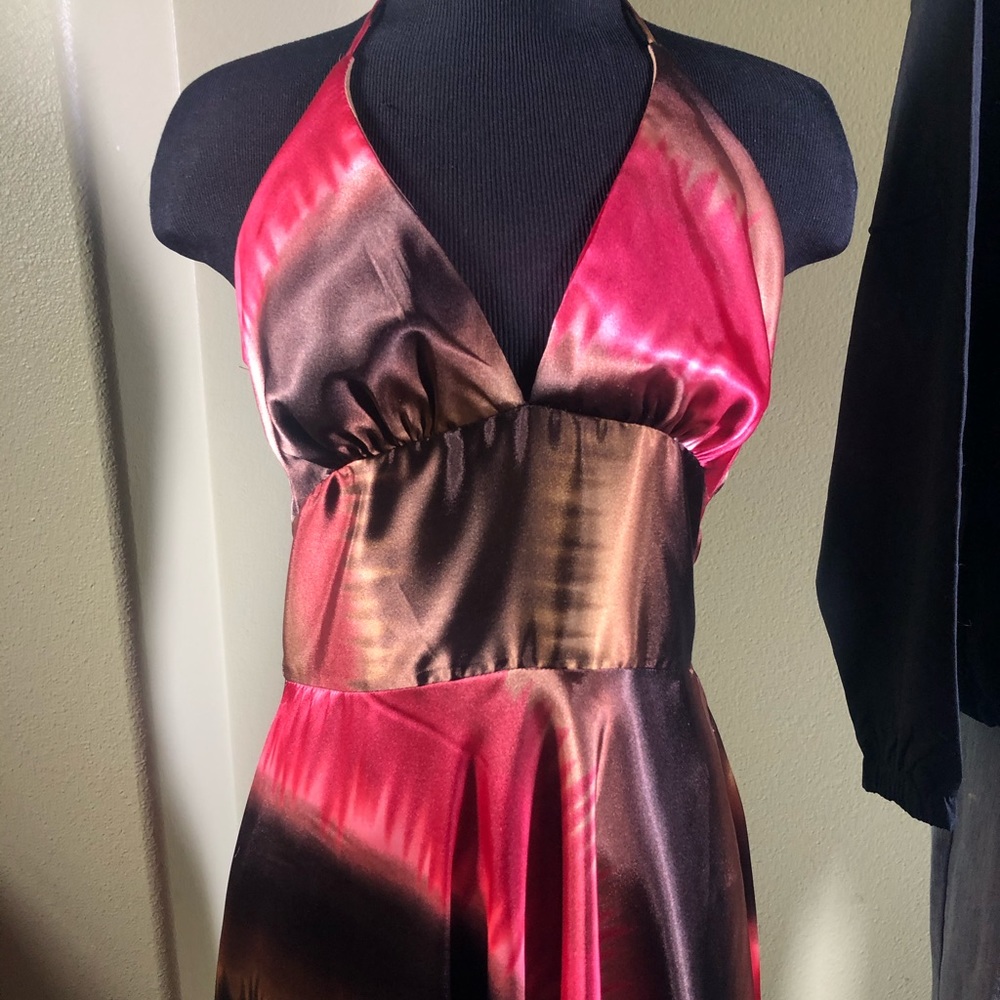 Summer tie up dress
